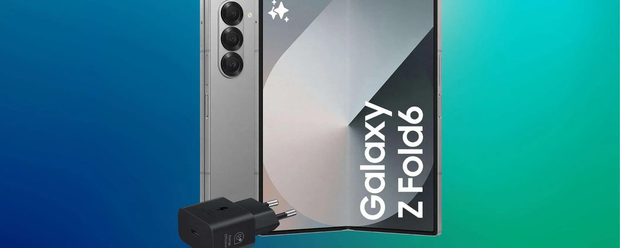 Samsung Galaxy Z Fold6: su Amazon risparmi 250€ al momento del checkout