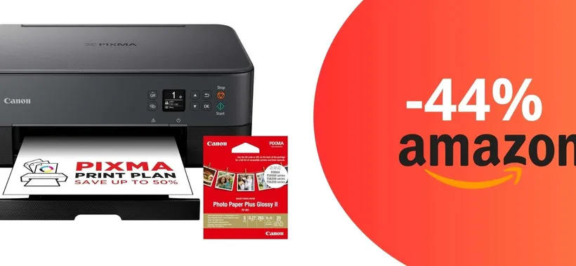 Offerta shock: stampante Canon PIXMA TS5350i 3 in 1 a un prezzo mai visto!