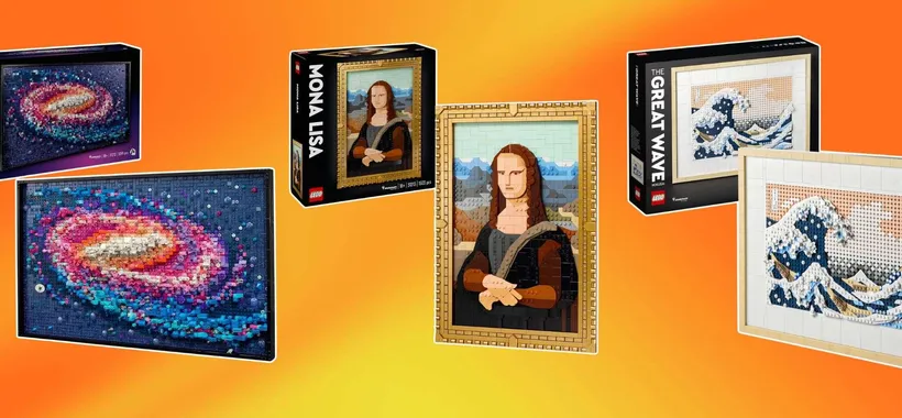 Tripletta Amazon: sconti DOPPI sui LEGO artistici per decorare la casa