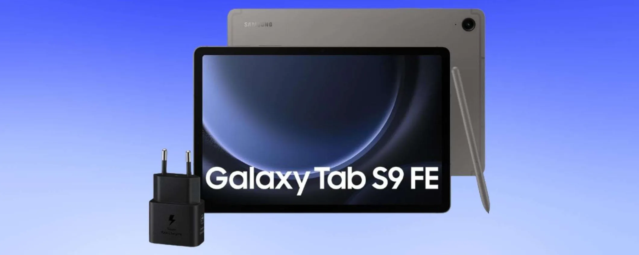 Samsung Galaxy Tab S9 FE, doppia offerta: con il cash back lo paghi solo 289€