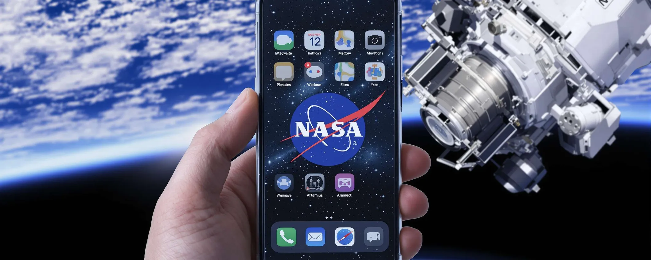 Dalla Luna a Instagram: perché la NASA porterà gli smartphone in orbita
