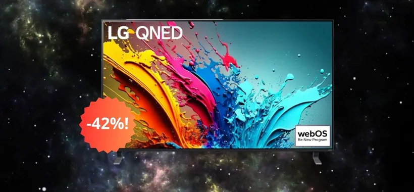 LG QNED 55'' la smart TV 4K dalle funzionalità avanzate e design ad un ottimo prezzo