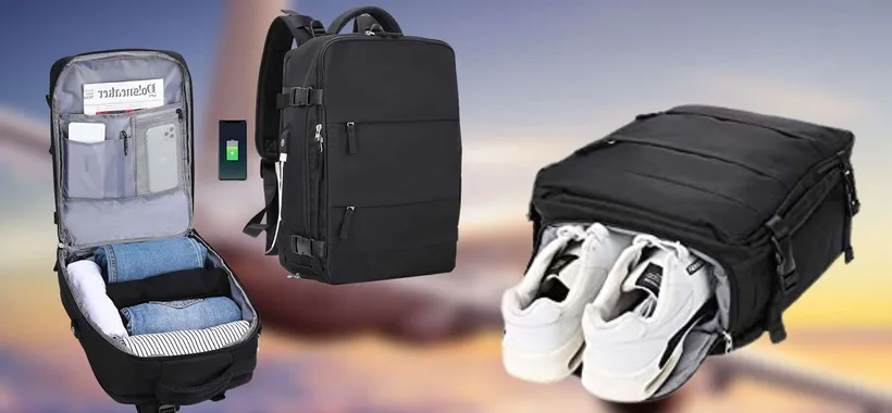 Lo zaino bagaglio: il TRUCCO per non pagare extra in aereo è su Amazon (42€)