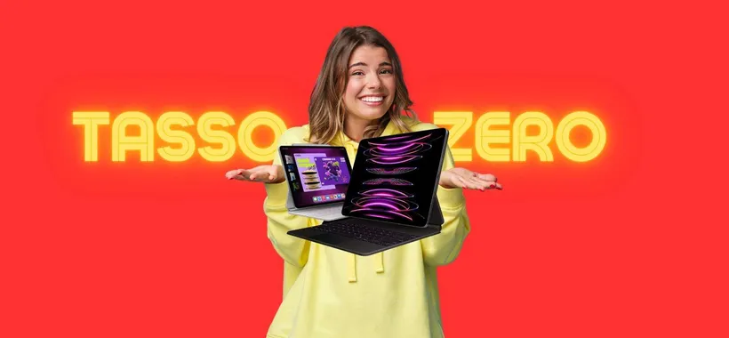 Apple iPad Pro 11 M2 in 20 RATE TASSO ZERO con MediaWorld