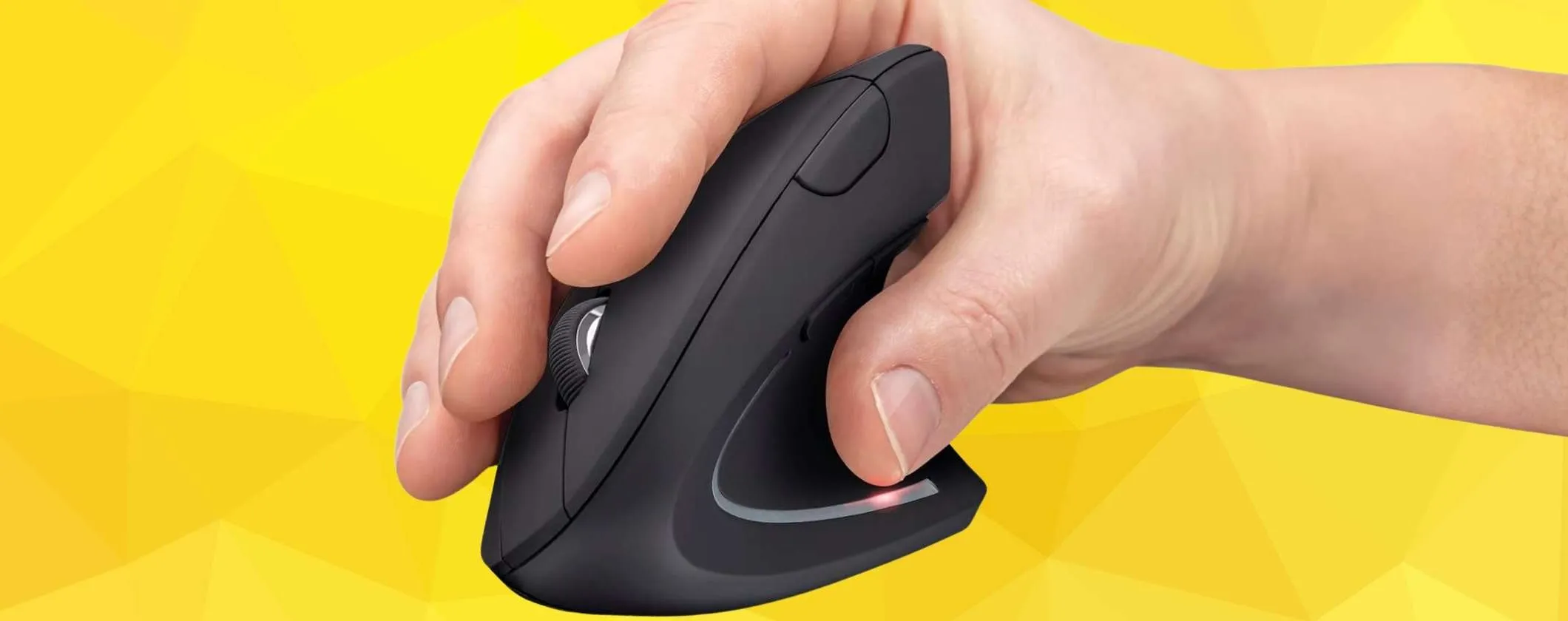 Posizione più comoda e prezzo mini: mouse wireless verticale Trust Verto a 18€