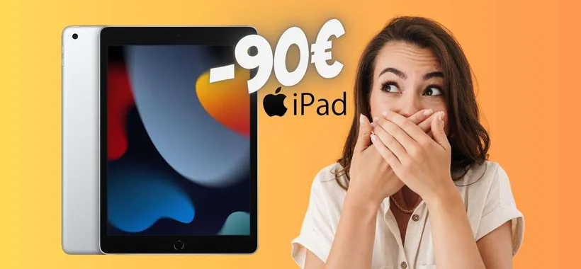 iPad di 9a generazione da 10,2" SCONTATISSIMO su eBay (-90€)