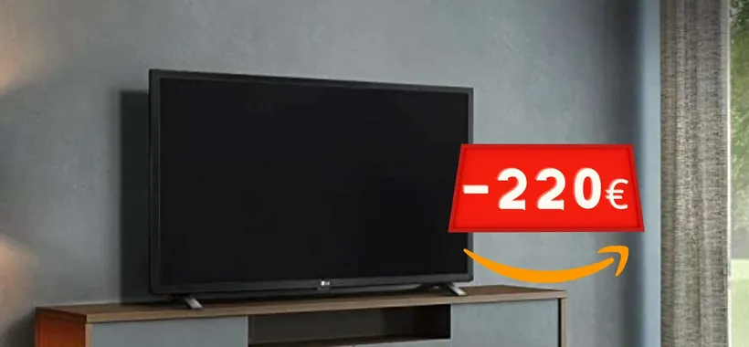 Smart TV LG da 50 pollici a un prezzo ASSURDO (-40%)