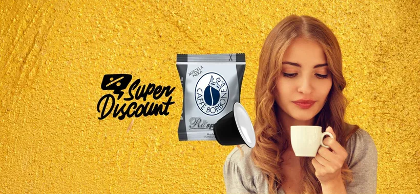 Capsule Caffè Borbone Nespresso: mai visto un prezzo così basso