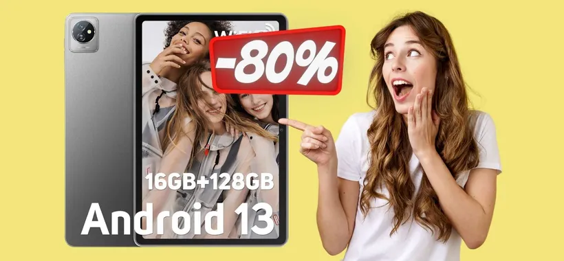 SCONTO ESAGERATO su Amazon per questo Tablet Android da 128GB