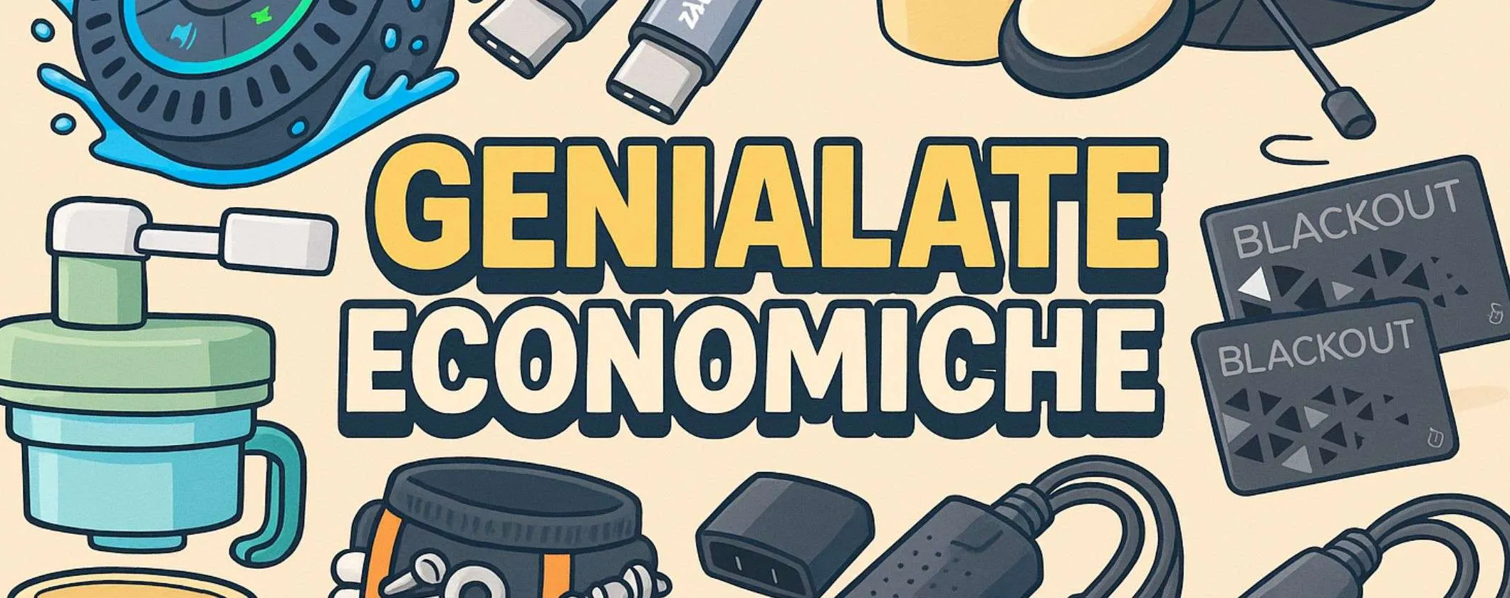 Genialate ECONOMICHE su Amazon: oggetti spettacolari a meno di 10€