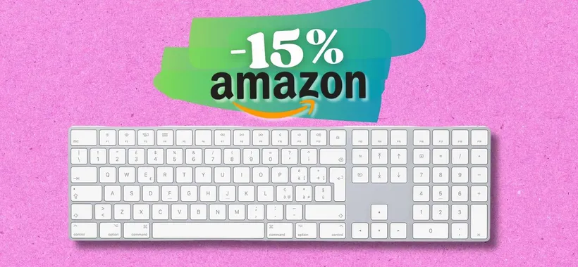 Apple Magic Keyboard in versione ESTESA e layout italiano a super prezzo