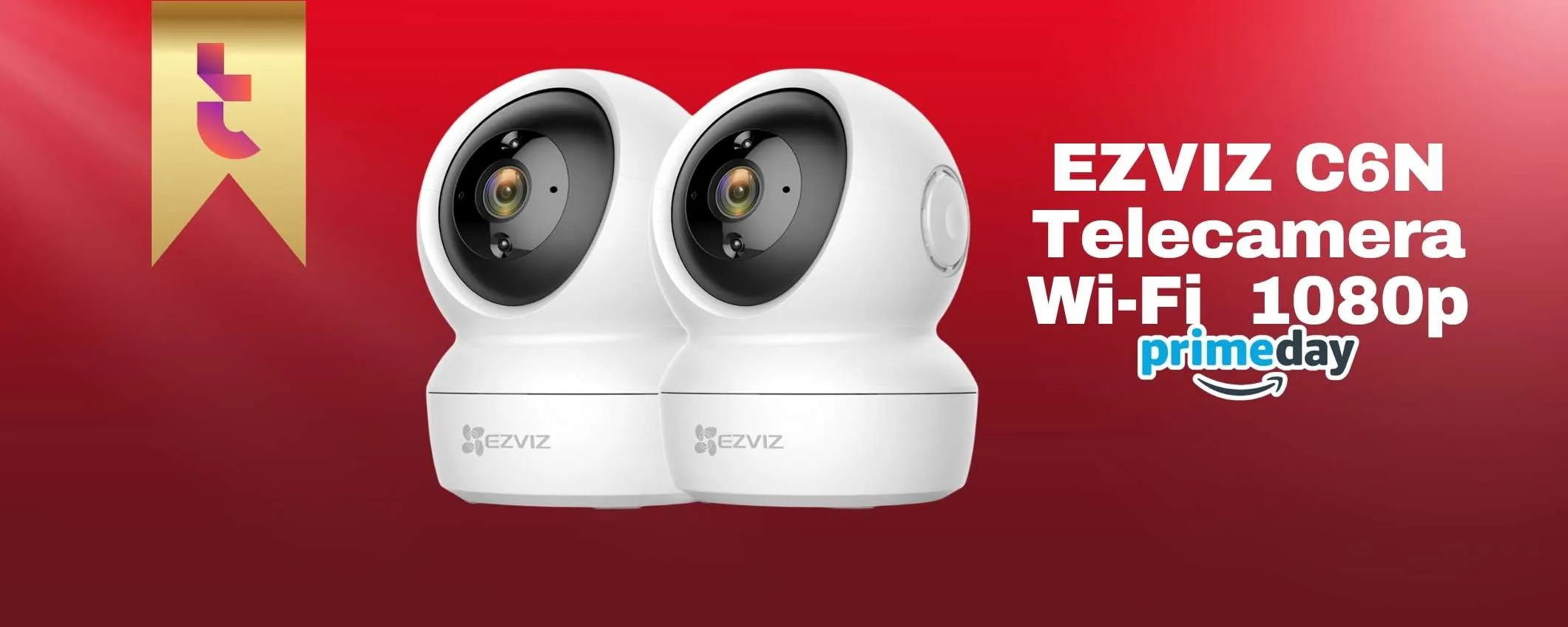Fai il BIS con EZVIZ C6N, telecamere WiFi 360° per la sicurezza di casa
