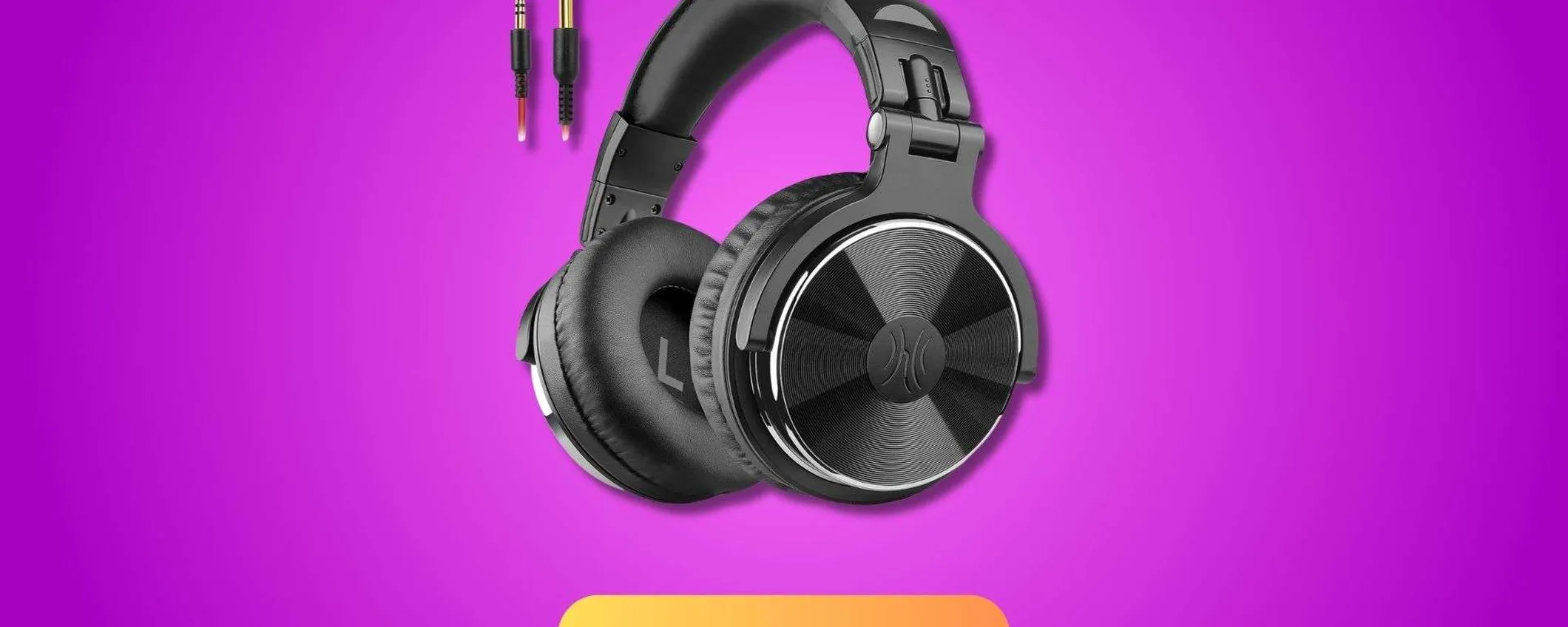 OneOdio Pro 10: cuffie over-ear versatili e potenti in offerta su Amazon