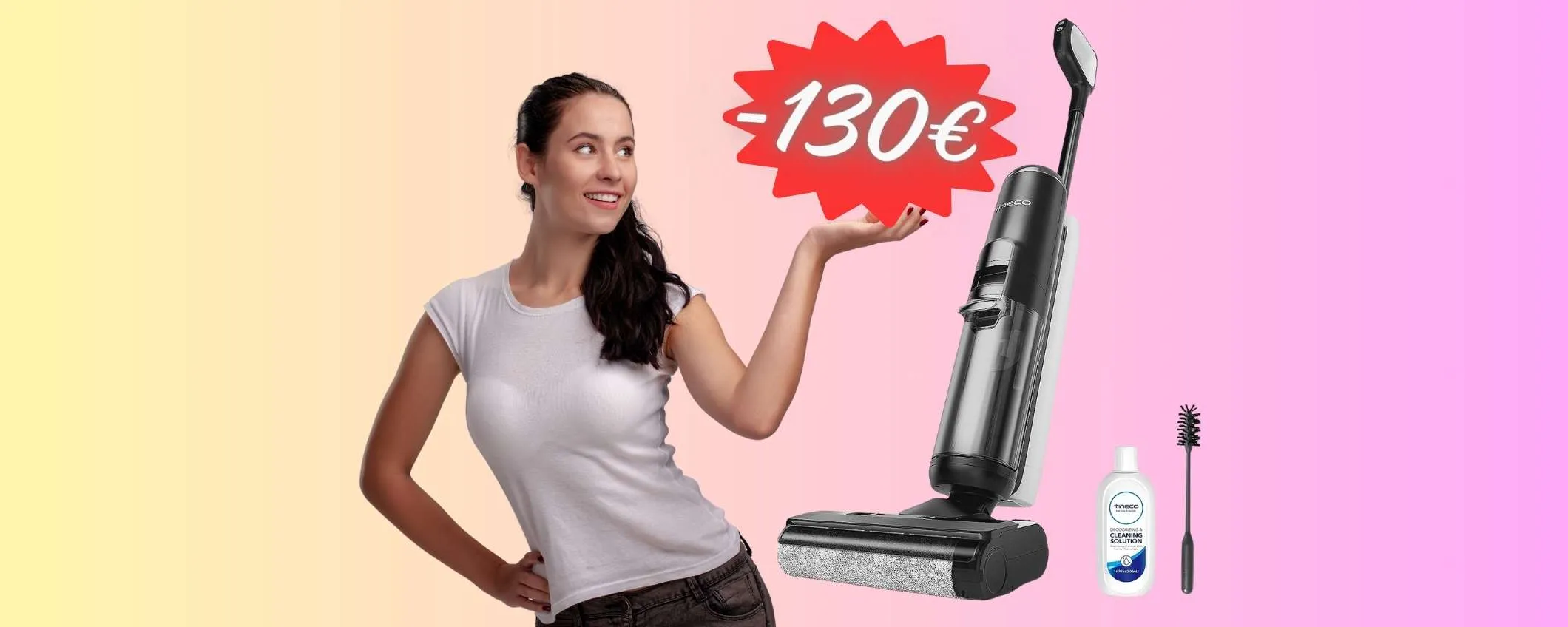 Tineco FLOOR ONE S5: aspira e lava i pavimenti in una passata (-130€)