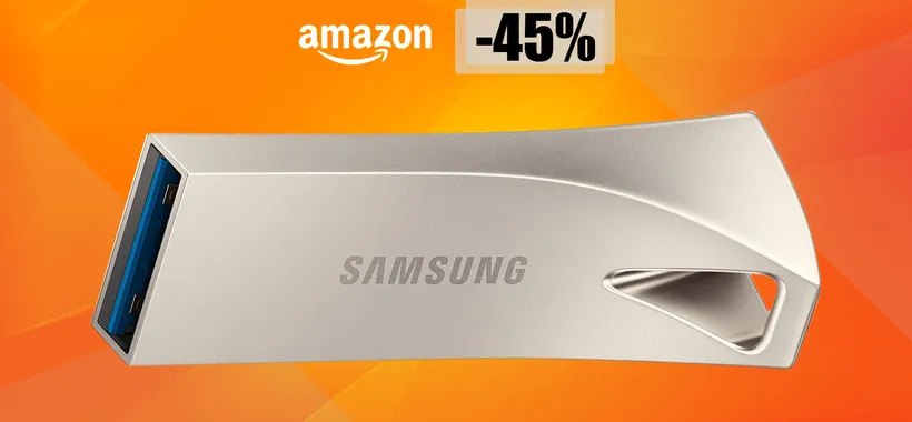 Chiavetta USB 64GB, concentrato di spazio e velocità: bastano 14€