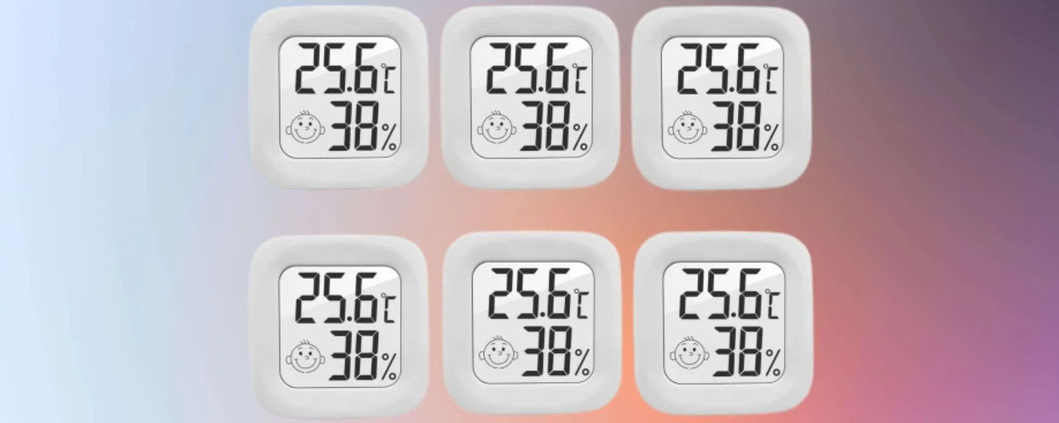 Termometro igrometro a 1,99€ su Amazon, FOLLIA: preciso e con display