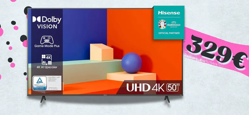 50" di PURA LIBIDINE con la Smart TV di HISENSE, meno di 350€ oggi