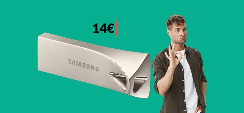 Chiavetta USB 32GB Samsung: elegante e veloce come un fulmine