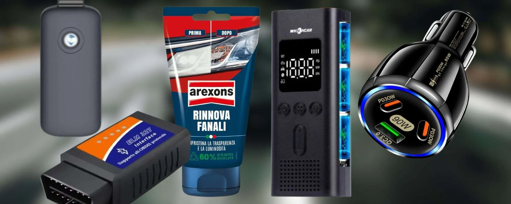 Gadget per l'automobile su Amazon: articoli PAZZESCHI da 5€ a 21€