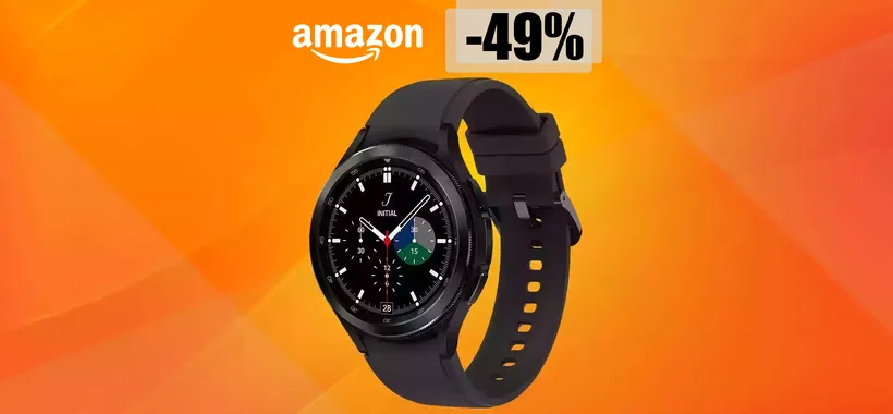 Samsung Galaxy Watch 4 Classic a quasi METÀ PREZZO: bastano 187€