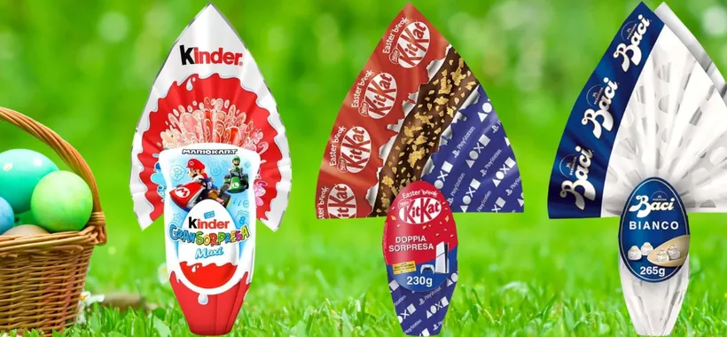 Uova di pasqua GRANDI MARCHE da 9,99€ a 15,99€ su Amazon: promo RISPARMIO