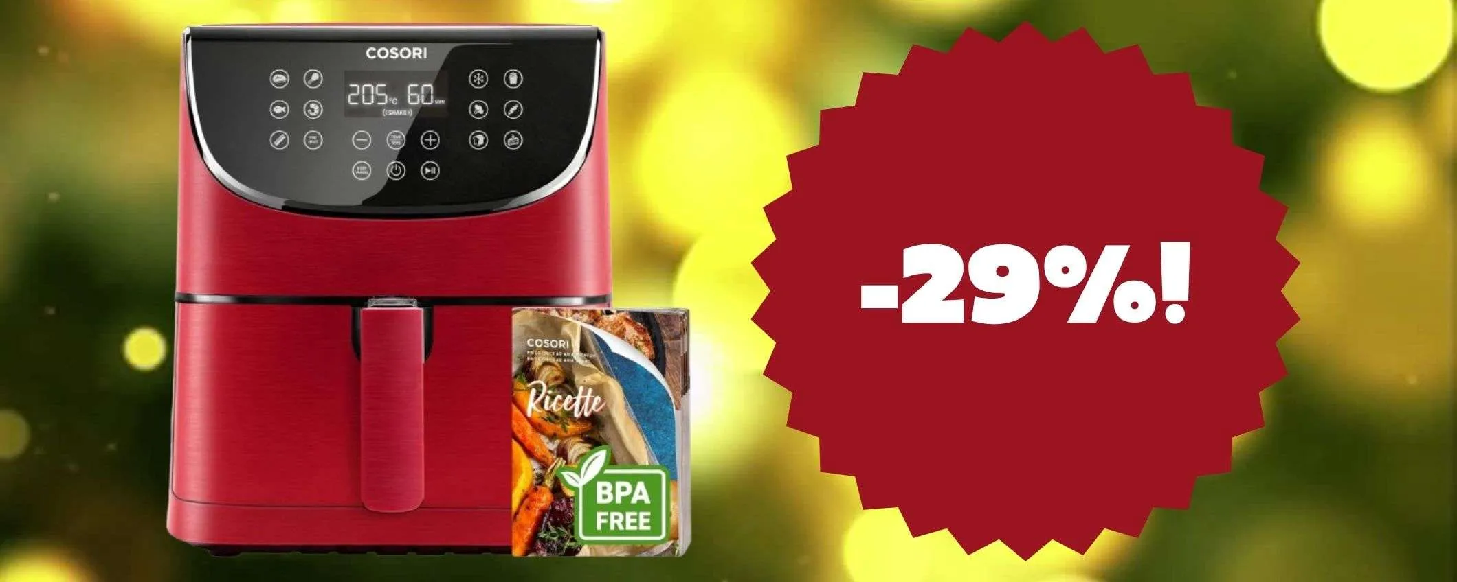 La friggitrice ad aria dei tuoi sogni ora a prezzo da urlo: l'offerta da non perdere!