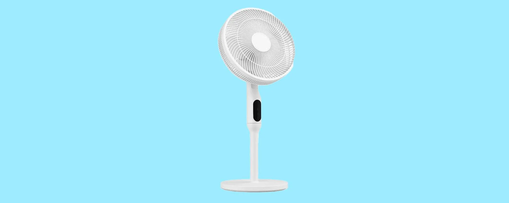 Genera un flusso d'aria fino a 12 metri: questo ventilatore è perfetto contro il caldo