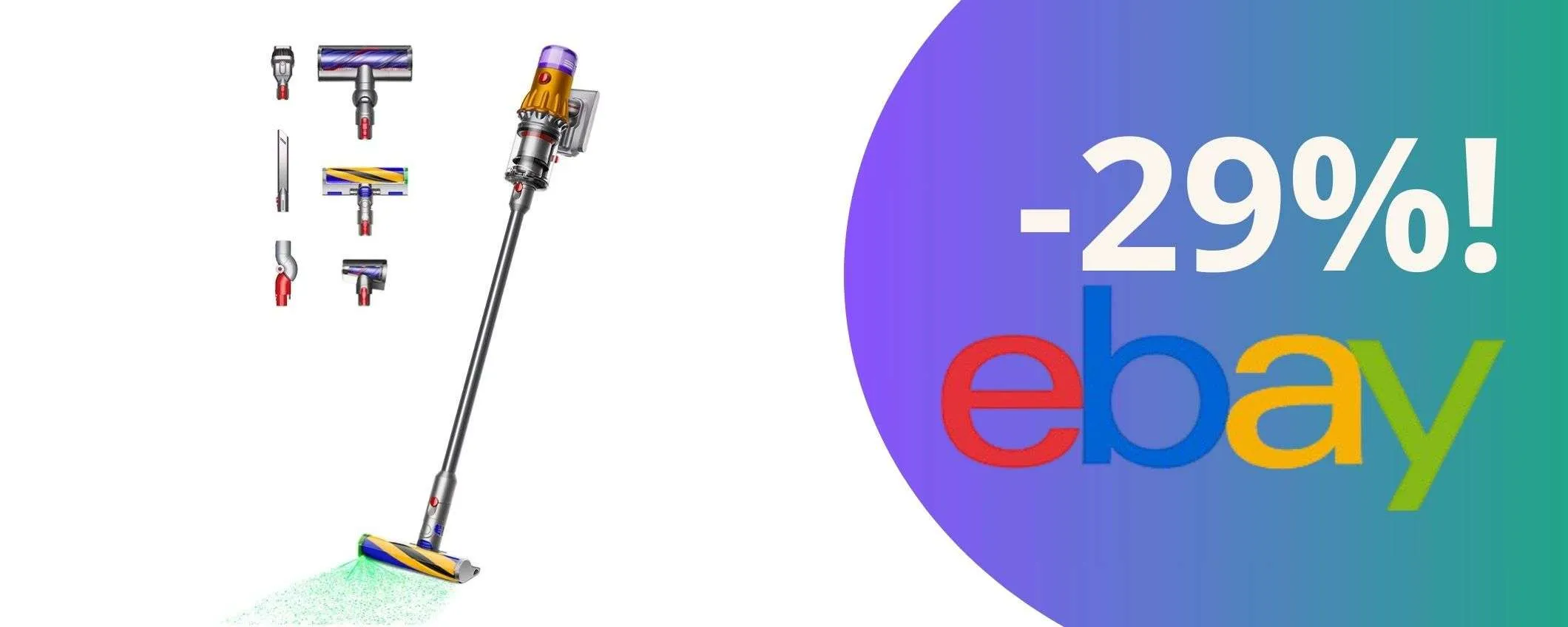 Offerta imperdibile: il Dyson V12 Detect Slim in super sconto, affrettati!