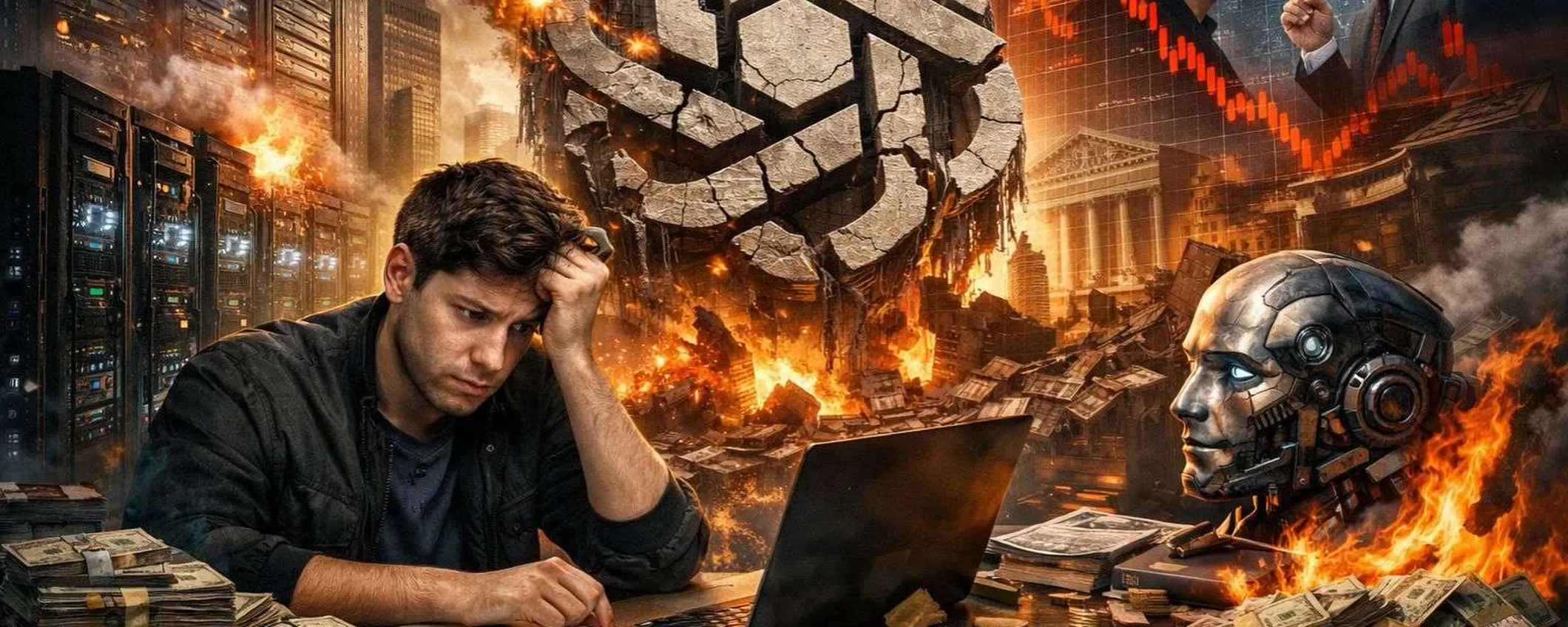 OpenAI verso il collasso finanziario: perdite da 14 miliardi nel 2026