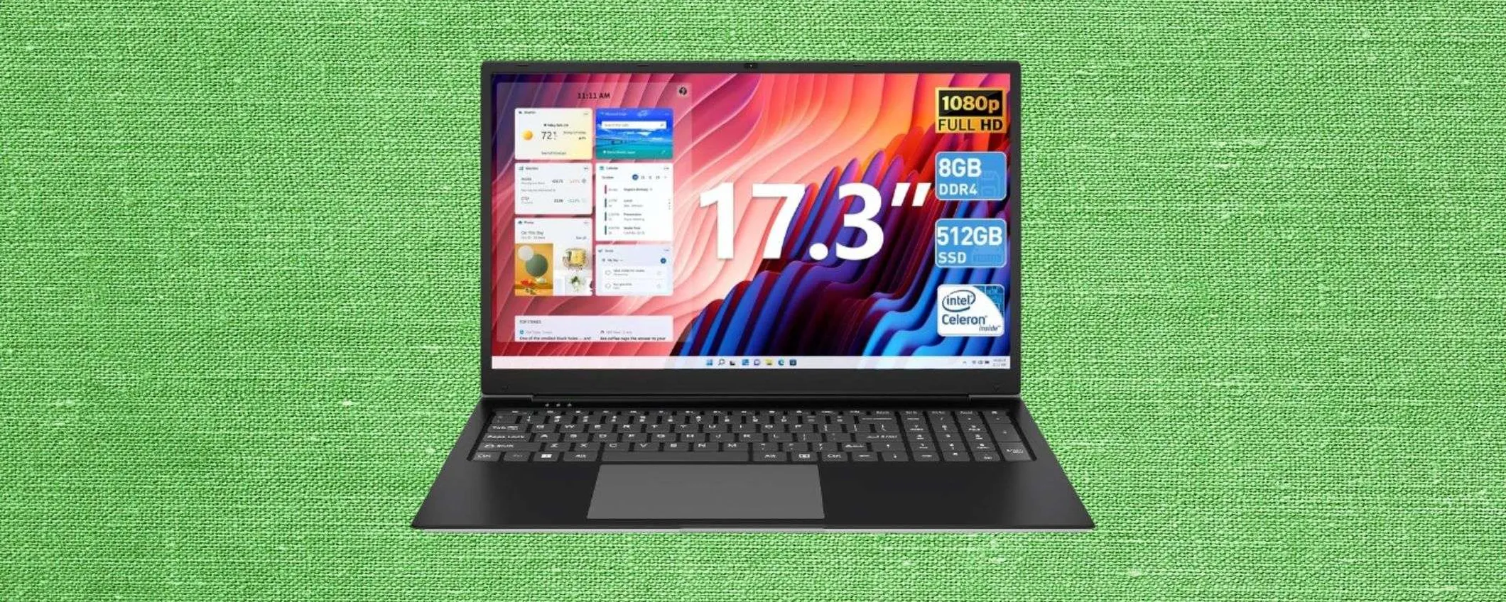Laptop da 17 pollici a meno di 257€?! Sì, con questa strepitosa offerta di Amazon