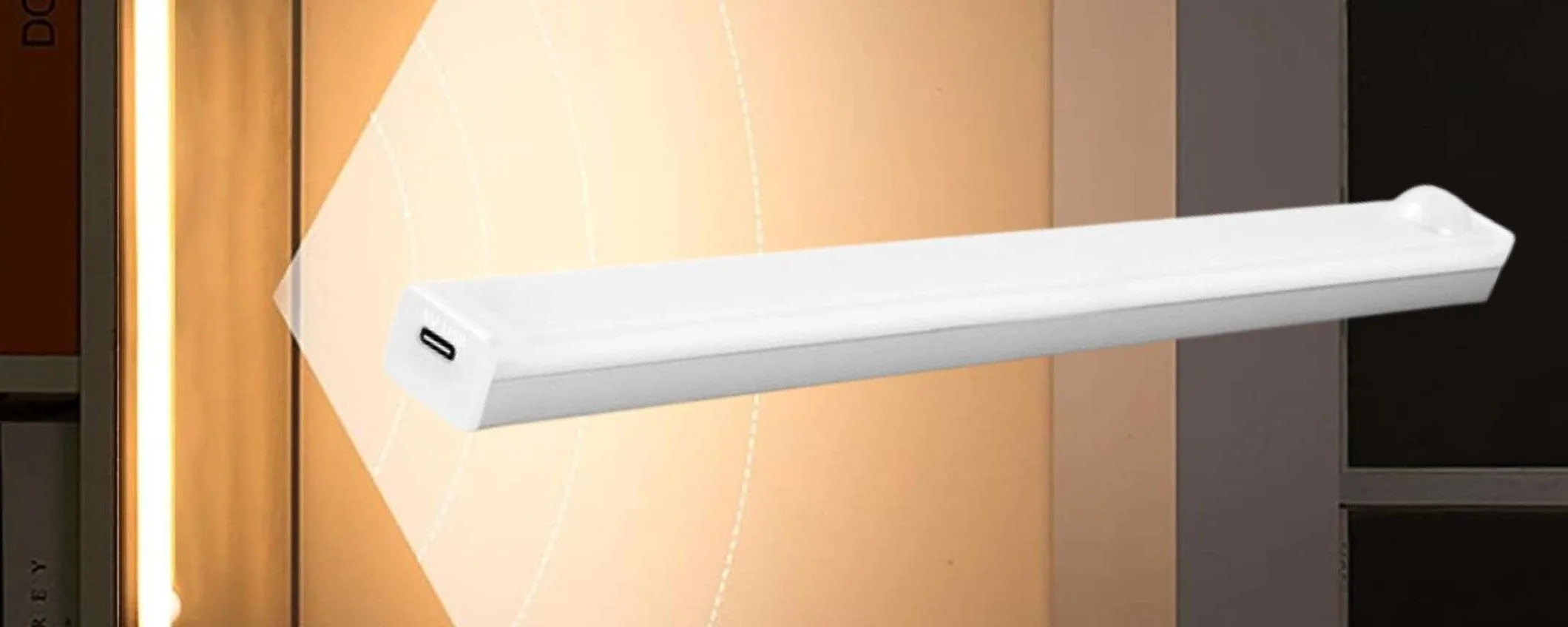 Luce in barra wireless a 4,49€ su Amazon: OCCASIONE imperdibile