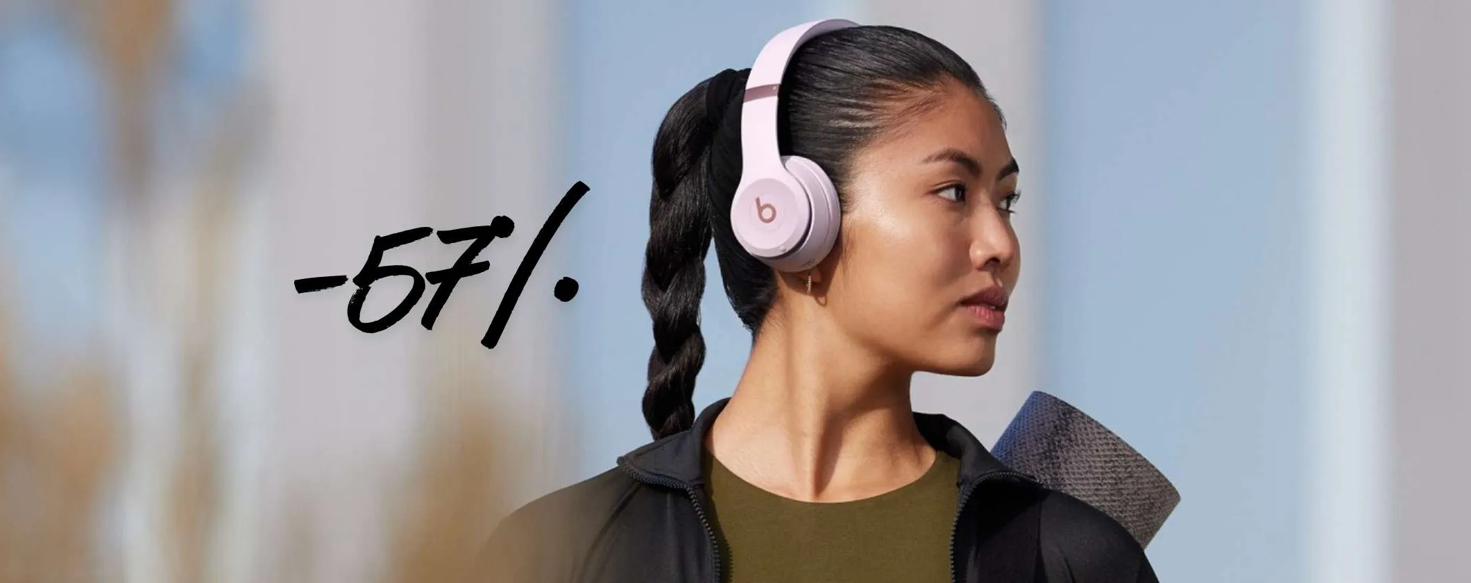 Beats Solo 4: cuffie wireless eccellenti con super batteria da 50 ore tue al 57%
