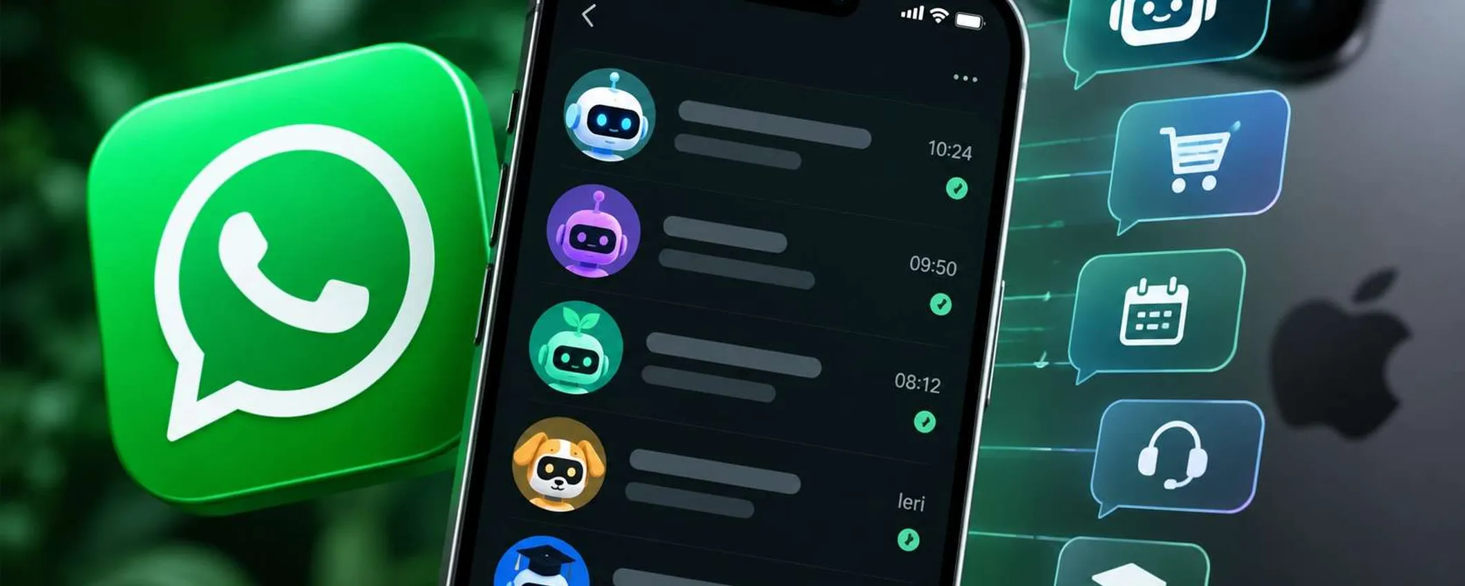 WhatsApp porta gli agenti AI di terze parti su iPhone