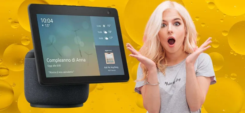 Echo Show 10 a un prezzo da SVENIMENTO, 70€ in MENO