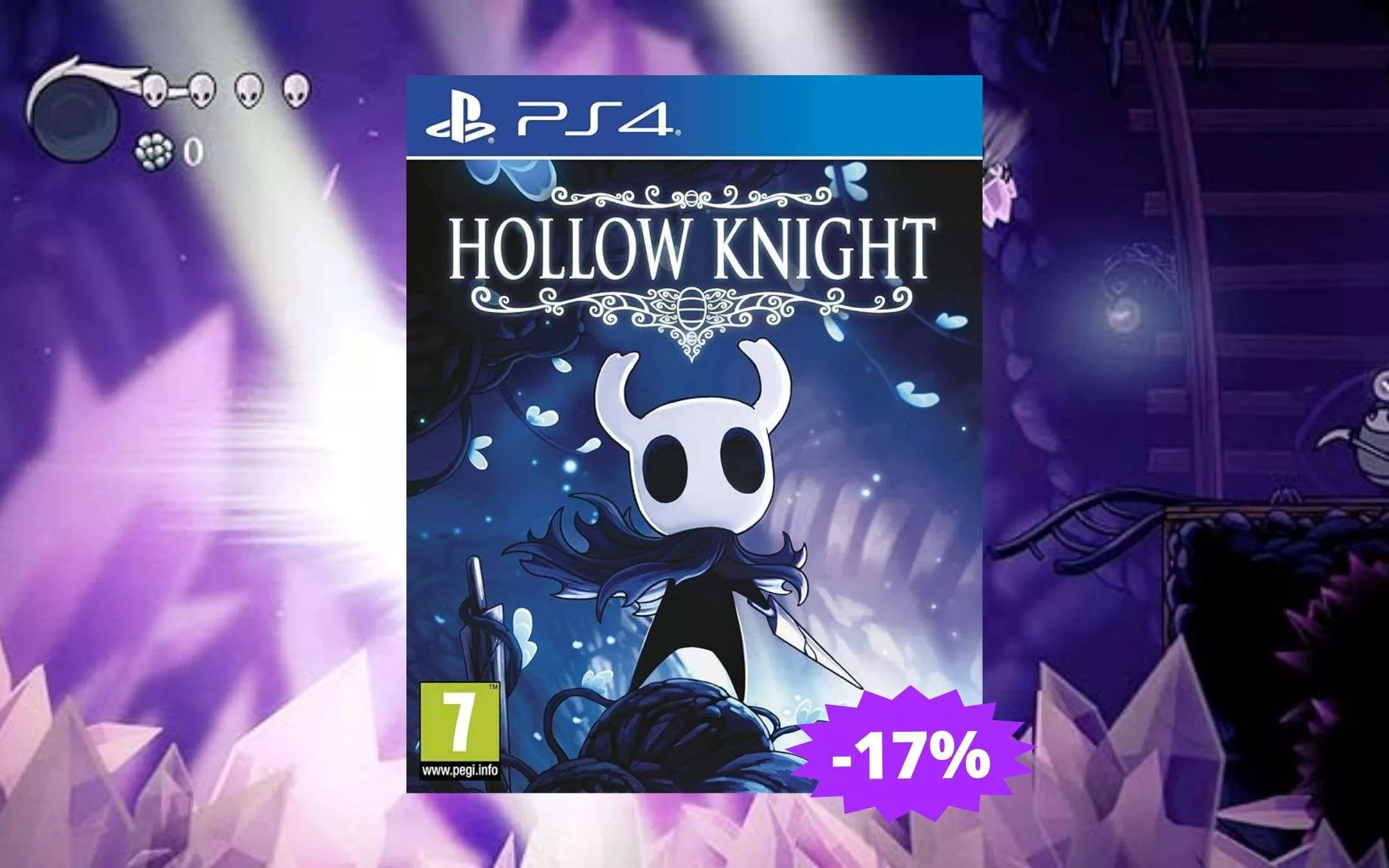 Hollow Knight per PS4: SUPER sconto per un'avventura incredibile