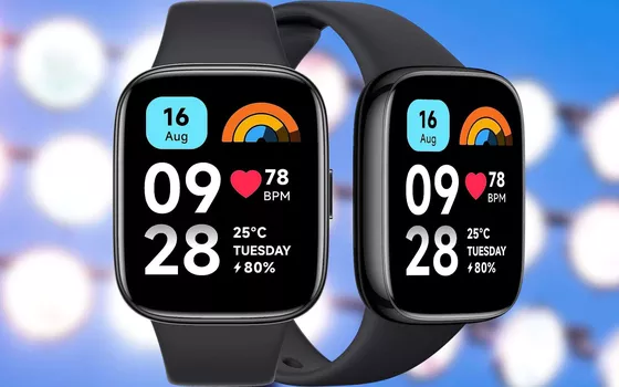 Xiaomi Redmi Watch 3 Active a prezzo WOW: salute, 100 sport e non solo (39€)