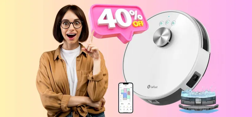 Robot che aspira e lava i pavimenti a PREZZO SHOCK, oggi RISPARMI 120€