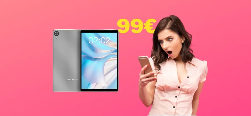 Teclast P25T: il prezzo CROLLA sotto i 100€ con questo COUPON (Amazon)