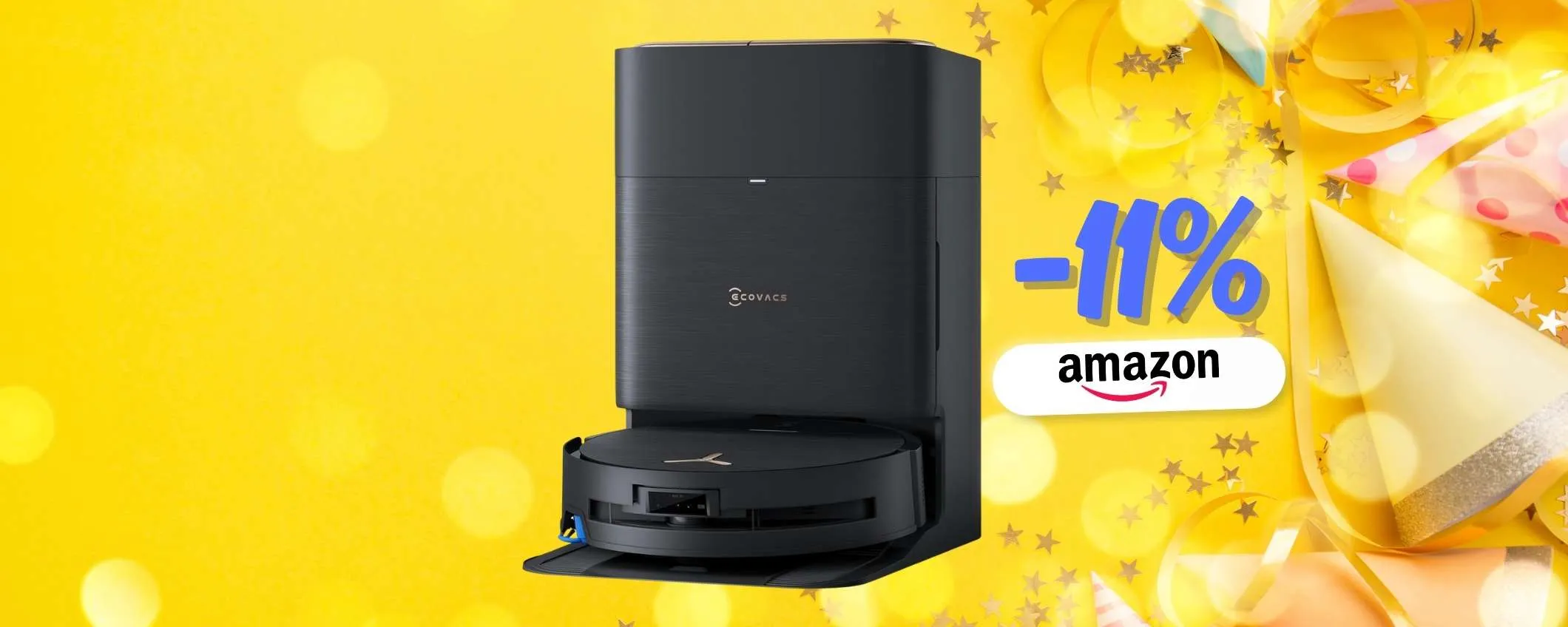 ECOVACS DEEBOT X9 PRO OMNI in forte sconto: robot tutto in uno