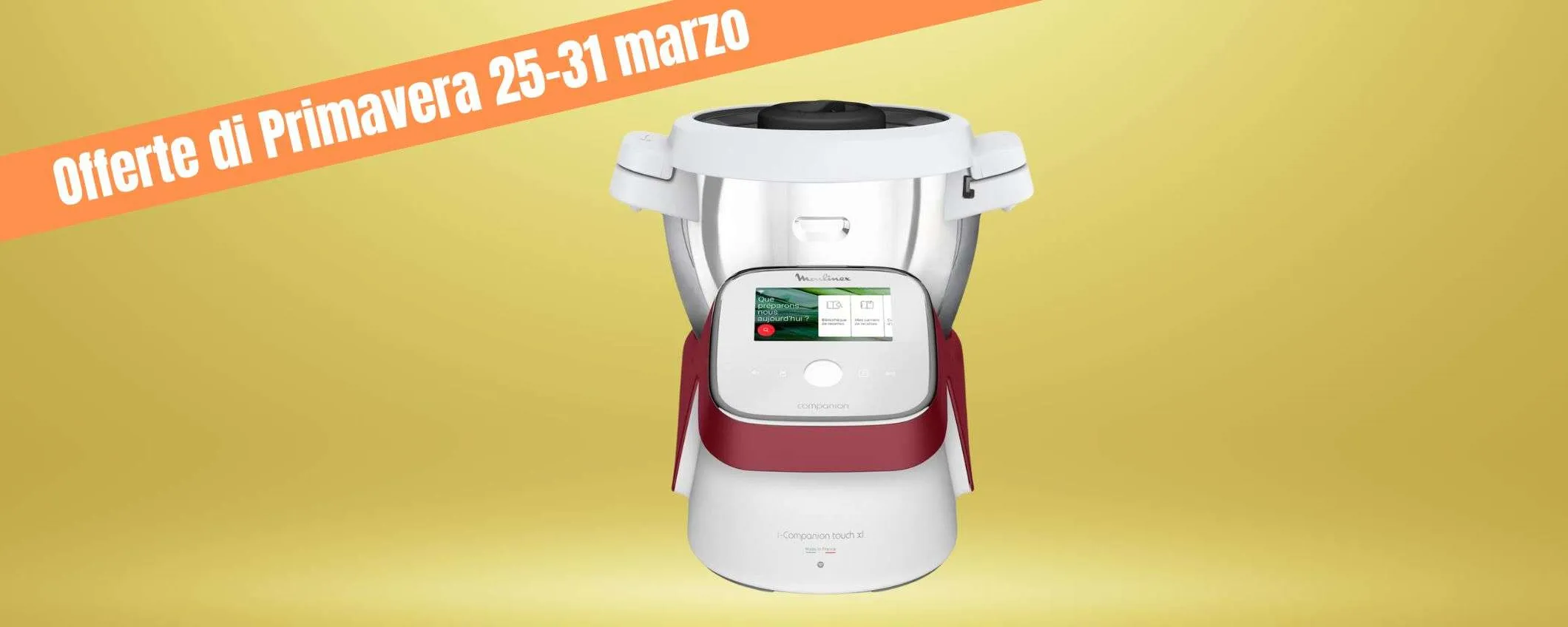 Robot da cucina multifunzione con 14 programmi in SUPER SCONTO: -30% su Amazon