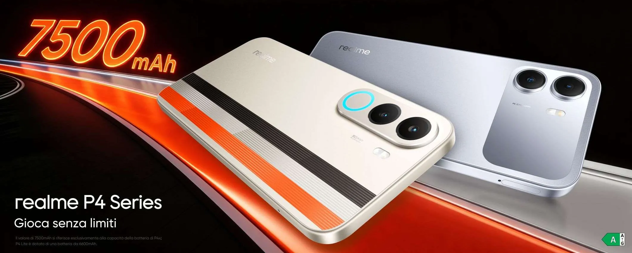 realme P4x e P4 Lite ufficiali: batterie fino a 7.500 mAh e prezzi da 129,99 euro