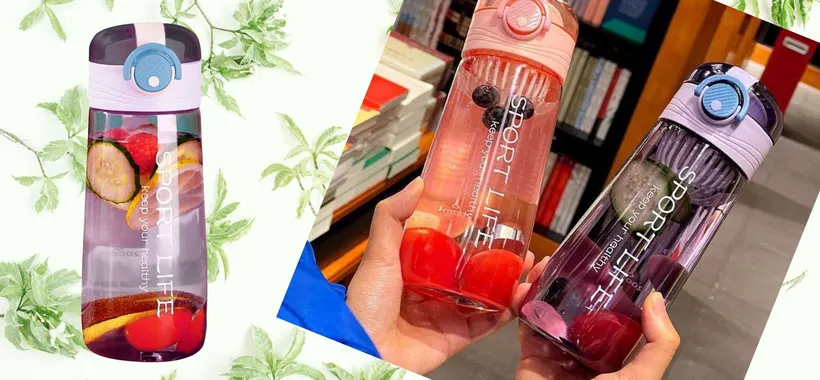 Come l'Air Up, ma molto più ECONOMICA: una borraccia geniale (13€)
