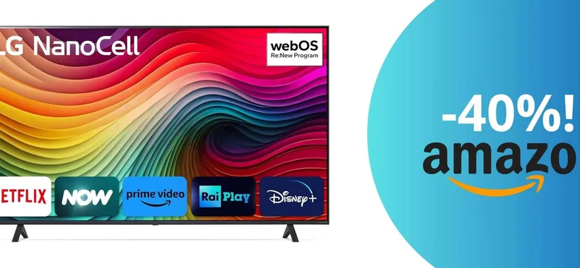 Il televisore LG NanoCell 55 che cambia il tuo modo di vedere la tv