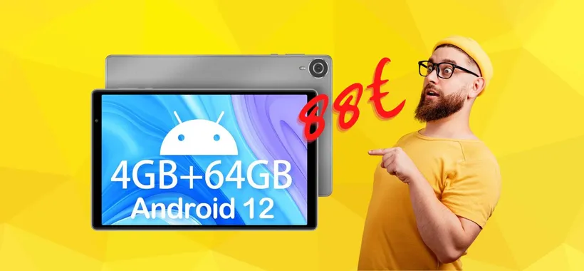 Tablet da 10,1 pollici a un prezzo MAI VISTO, circa 88€ ed è tuo