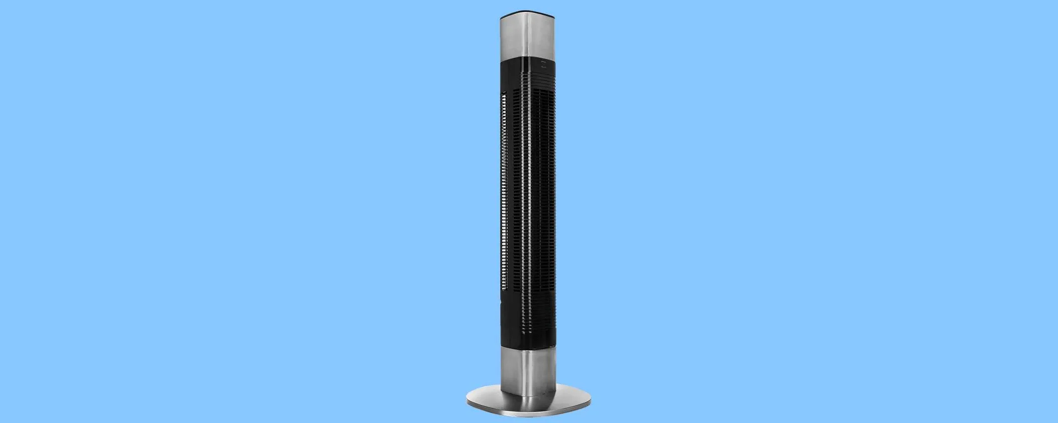 Super prezzo per il ventilatore a torre smart, compatibile con Alexa e Google