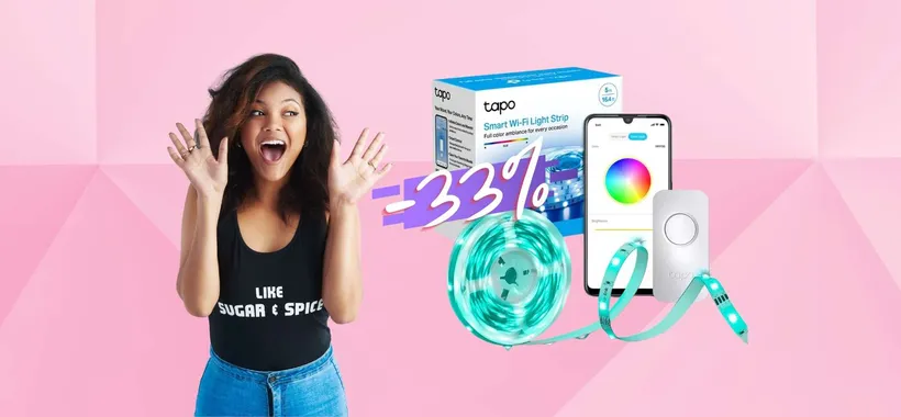 TP-Link Tapo L900-5: la striscia LED smart con 16 milioni di colori (-33%)