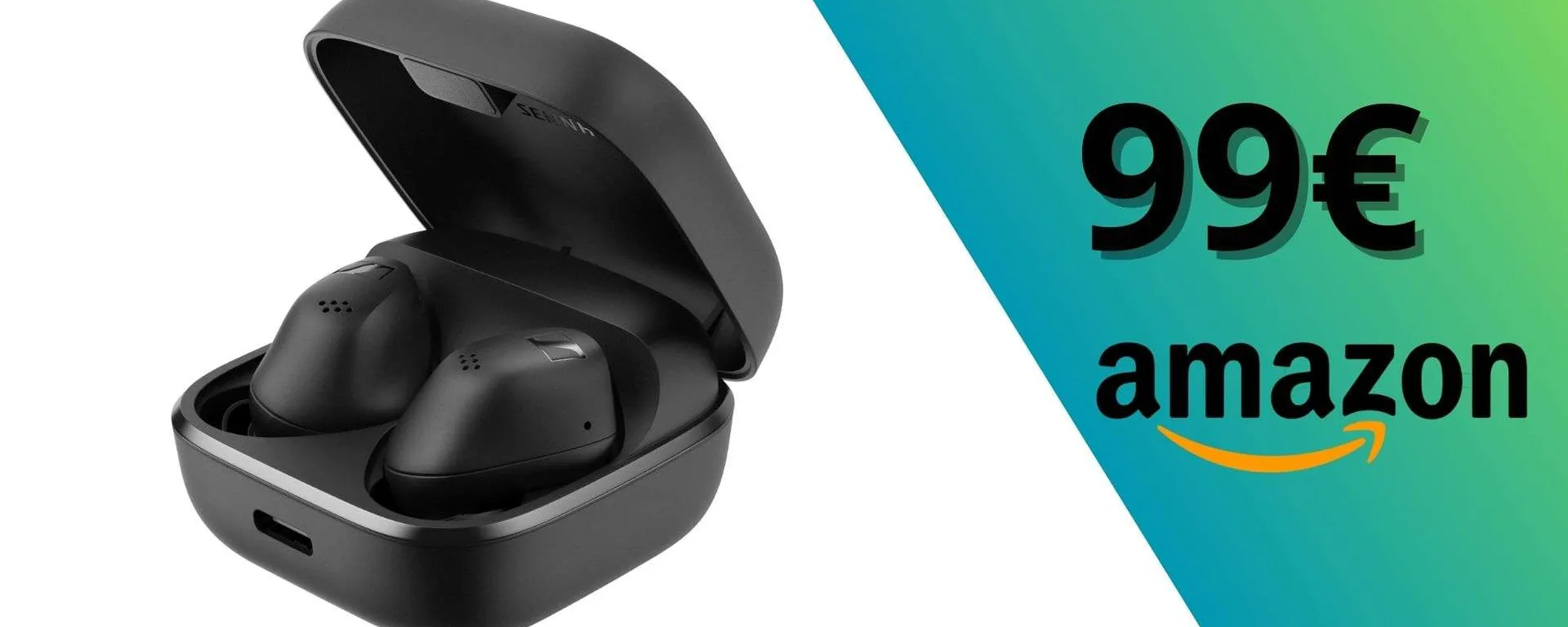 Sennheiser Accentum a 99,99€: auricolari premium con SUPER sconto del 29%