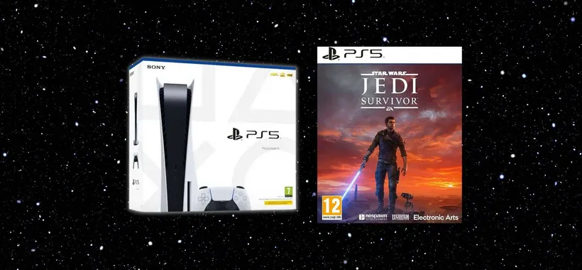 PlayStation 5 in bundle con Star Wars Jedi Survivor: prezzo STELLARE su Amazon