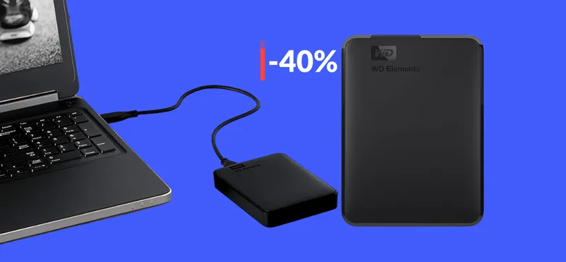 Hard disk esterno 5TB: il prezzo PRECIPITA a soli 107€ su Amazon