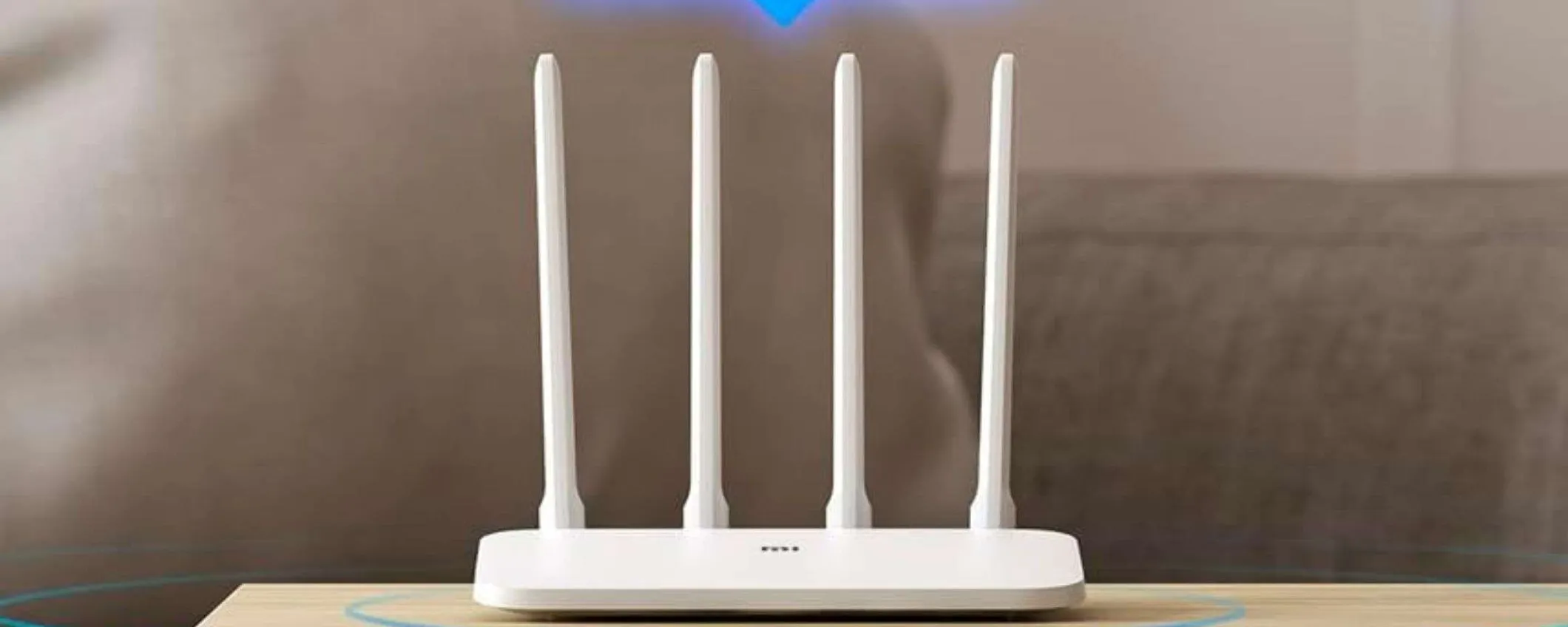 Router WiFi Xiaomi a 9,99€ e la connessione spicca il VOLO (-67%)